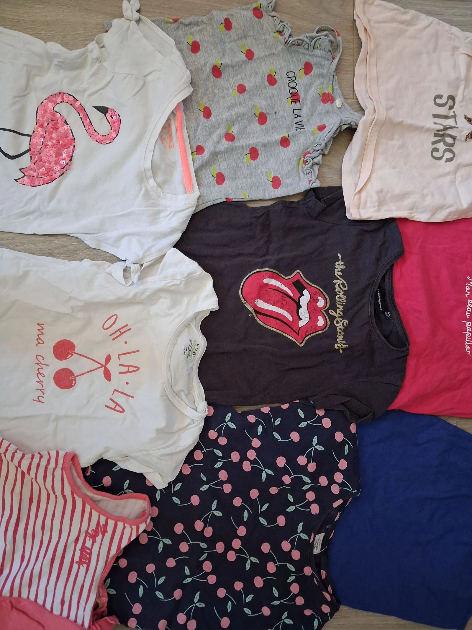 Tee shirt fille 5 6 ans  – photo 3